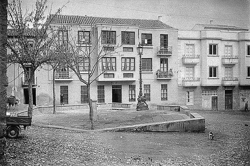 Plaza de San Agustn - Plaza de San Agustn. Foto antigua