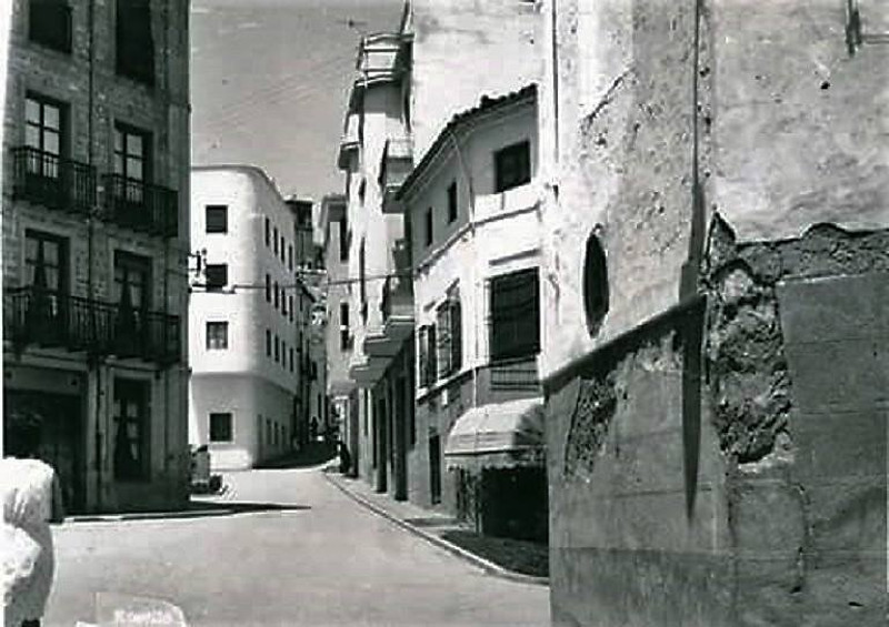 Plaza de San Agustn - Plaza de San Agustn. Foto antigua. Fotografa de Jaime Rosell Caada. Archivo IEG