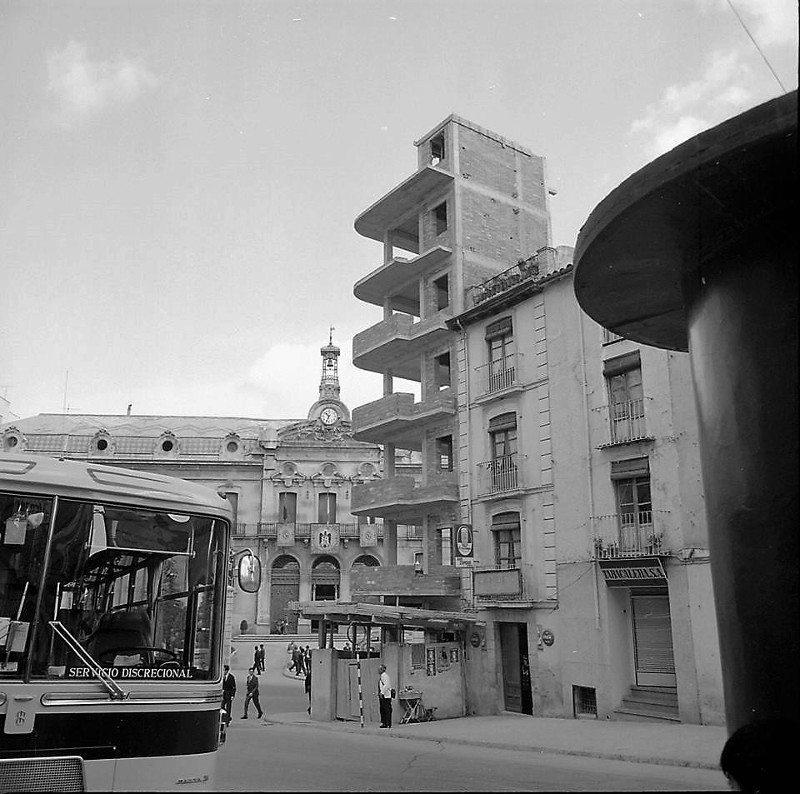 Plaza de San Francisco - Plaza de San Francisco. Foto antigua