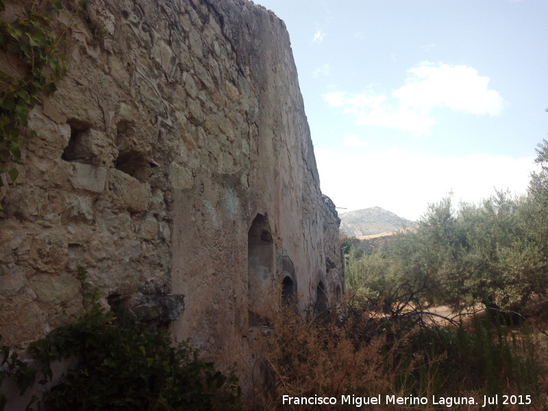 Molino Martos - Molino Martos. Fachada trasera