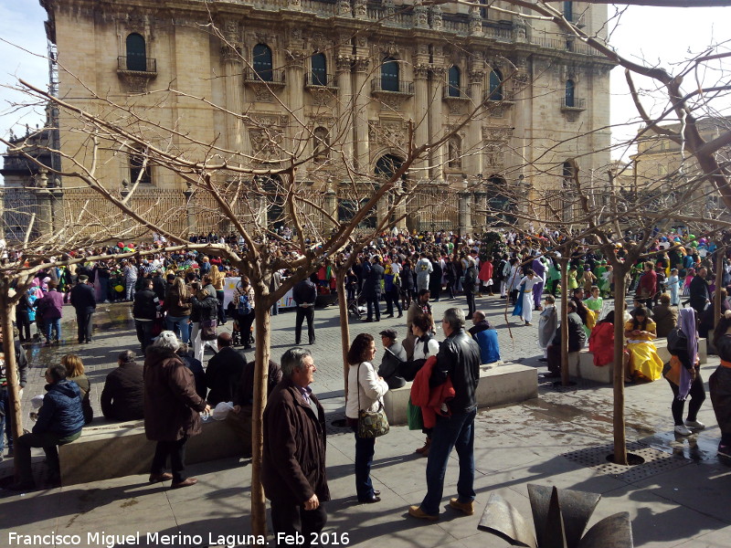 Plaza de Santa Mara - Plaza de Santa Mara. En Carnavales