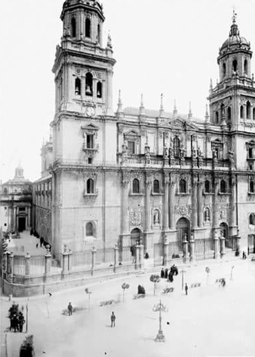 Plaza de Santa Mara - Plaza de Santa Mara. 1881