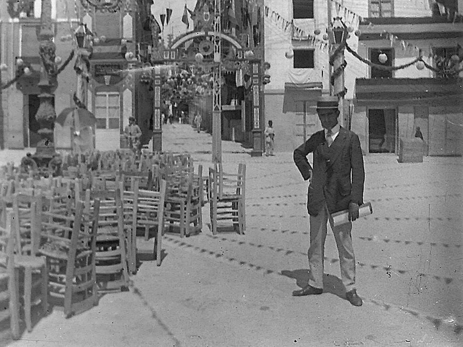Plaza de Santa Mara - Plaza de Santa Mara. 1910
