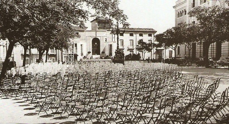 Plaza de Santa Mara - Plaza de Santa Mara. Foto antigua