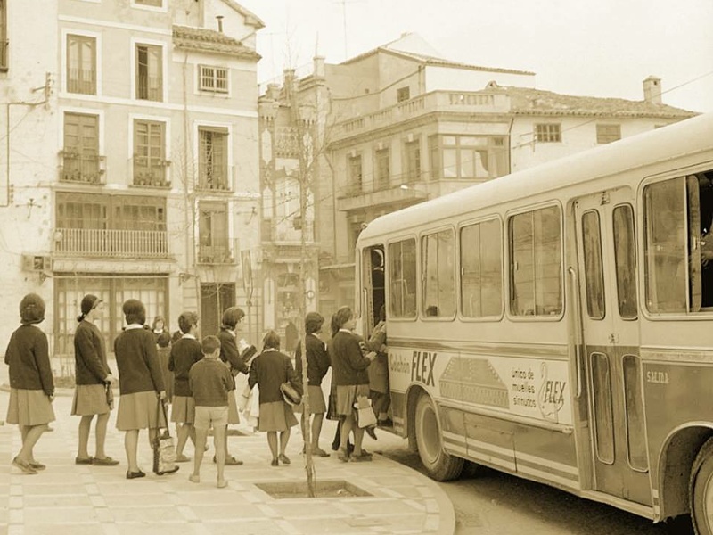 Plaza de Santa Mara - Plaza de Santa Mara. Foto antigua