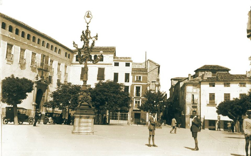 Plaza de Santa Mara - Plaza de Santa Mara. Foto antigua