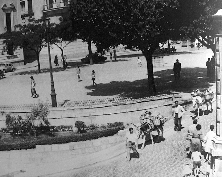 Plaza de Santa Mara - Plaza de Santa Mara. Foto antigua