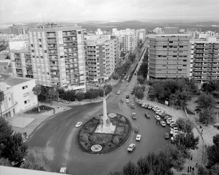 Plaza de las Batallas - Plaza de las Batallas. Foto antigua