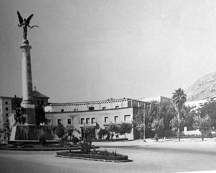 Plaza de las Batallas - Plaza de las Batallas. Foto antigua