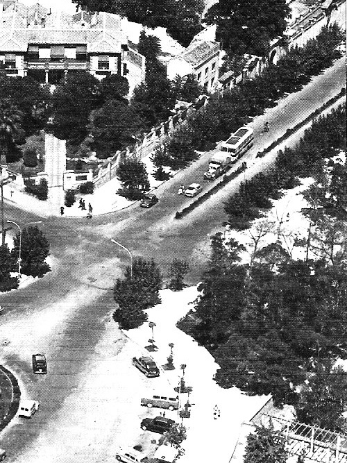 Plaza de las Batallas - Plaza de las Batallas. Foto antigua