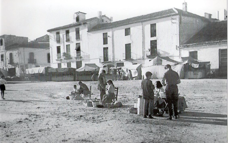 Muralla de Jan. Portillo de San Jernimo - Muralla de Jan. Portillo de San Jernimo. 1959