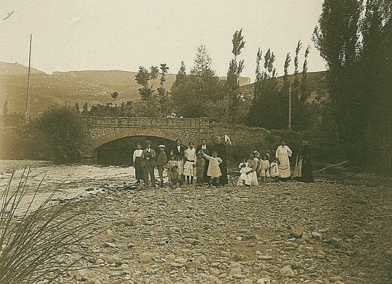 Puente de la Sierra - Puente de la Sierra. Foto antigua