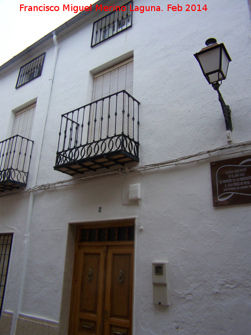 Casa de Juan Prez de Moya - Casa de Juan Prez de Moya. Fachada