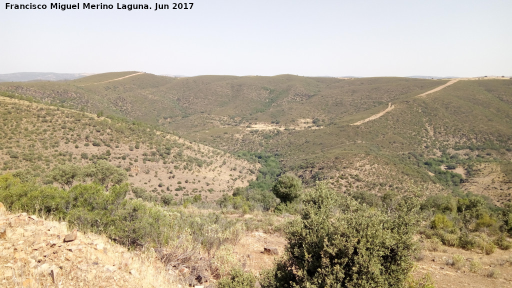 Mirador del Valle - Mirador del Valle. Vistas hacia la Mina de la Central