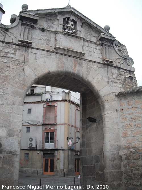 Muralla de Jan. Puerta del ngel - Muralla de Jan. Puerta del ngel. Extramuros