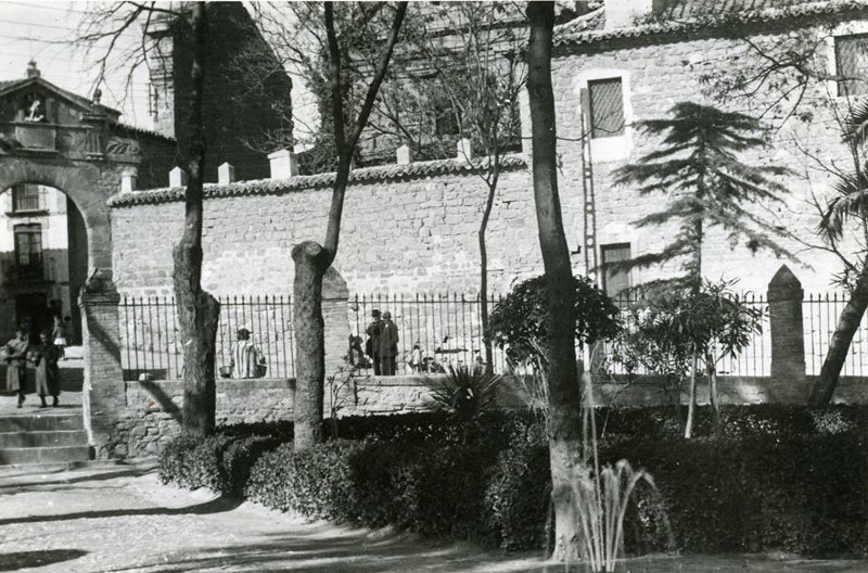 Muralla de Jan. Puerta del ngel - Muralla de Jan. Puerta del ngel. Foto antigua