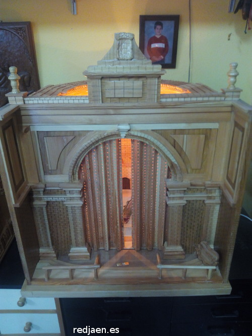 Fuente de la Magdalena - Fuente de la Magdalena. Maqueta realizada por Luis Barbero