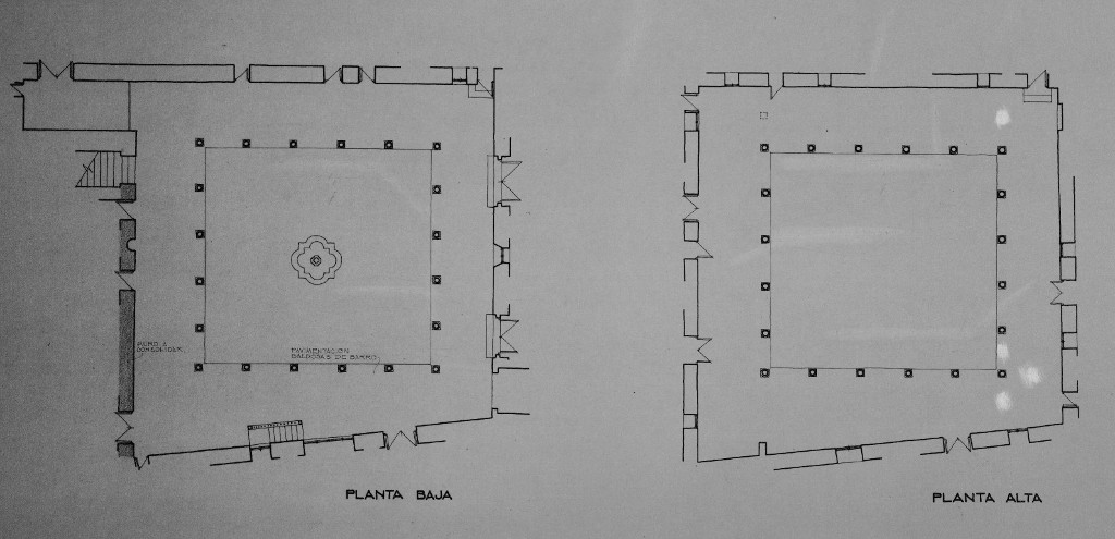 Real Monasterio de Santa Clara - Real Monasterio de Santa Clara. Plano claustro. IPCE 1977