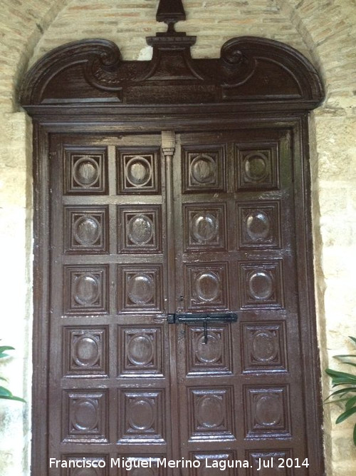 Real Monasterio de Santa Clara - Real Monasterio de Santa Clara. Puerta del claustro