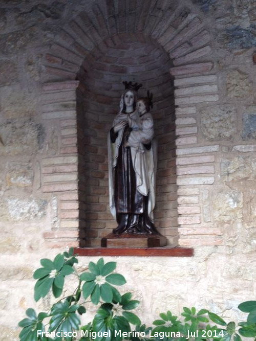 Real Monasterio de Santa Clara - Real Monasterio de Santa Clara. Virgen del claustro