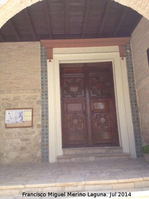 Real Monasterio de Santa Clara - Real Monasterio de Santa Clara. Puerta de la iglesia