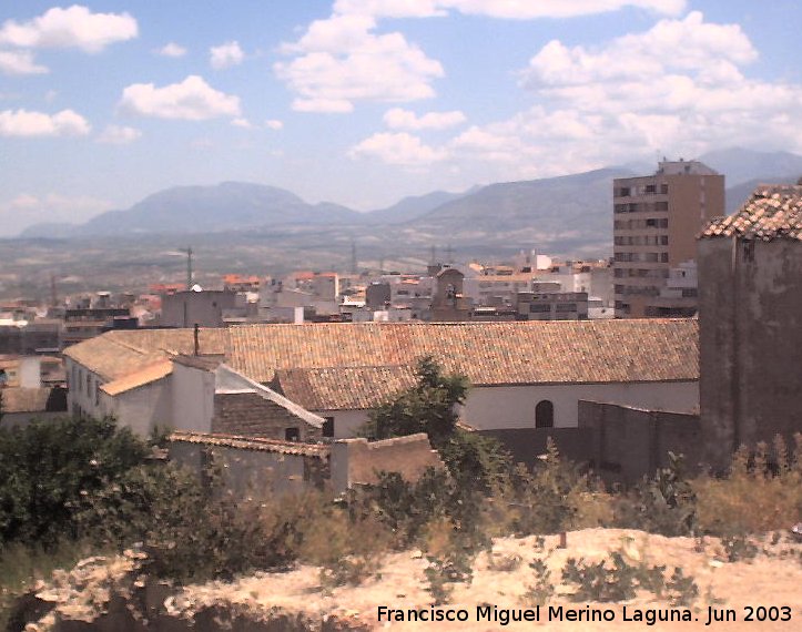 Real Monasterio de Santa Clara - Real Monasterio de Santa Clara. Vista desde Martnez Molina