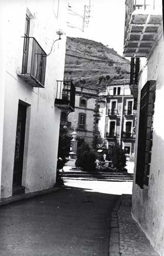 Calle Paco Clavijo - Calle Paco Clavijo. Foto antigua. Foto de Jacinto Mercado