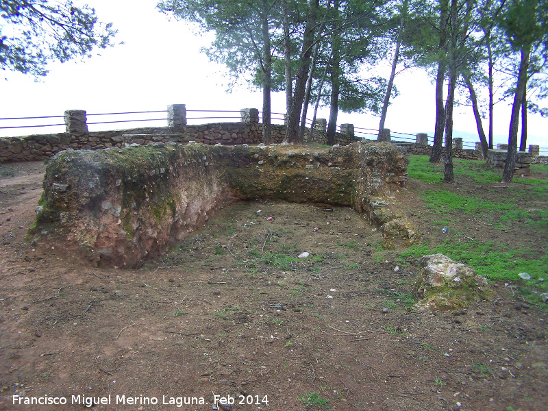 Castillo de la Guarida - Castillo de la Guarida. Aljibe