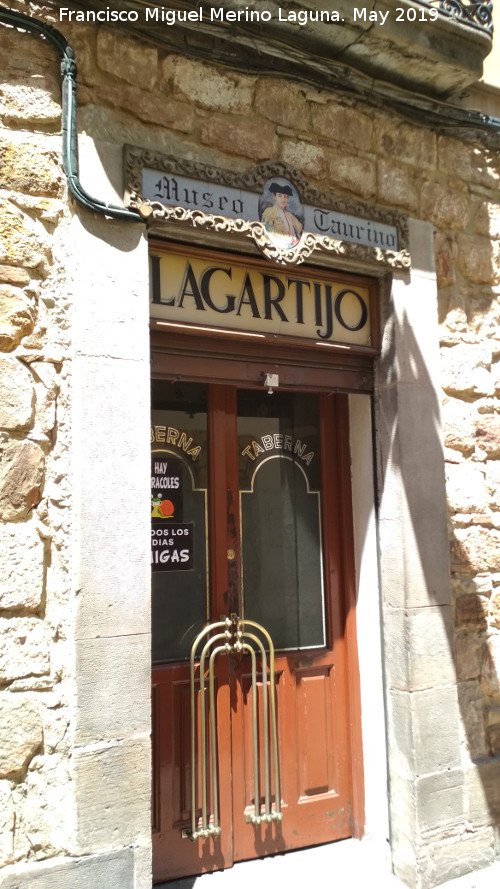 Taberna el Lagartijo - Taberna el Lagartijo. Puerta