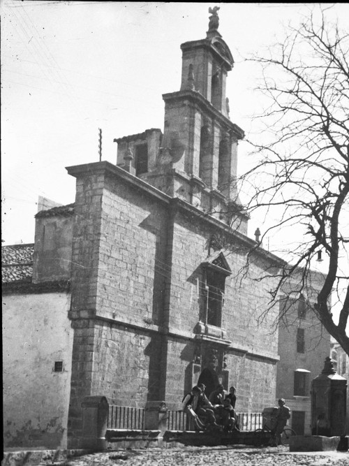 Iglesia de San Bartolom - Iglesia de San Bartolom. Foto antigua. Archivo IEG
