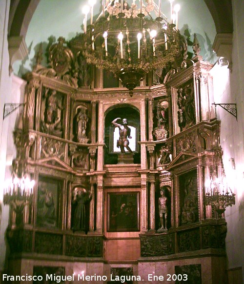 Iglesia de San Bartolom - Iglesia de San Bartolom. Retablo