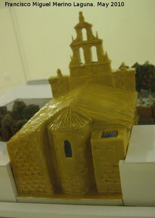 Iglesia de San Bartolom - Iglesia de San Bartolom. Maqueta de platilina de Agustn Garzn