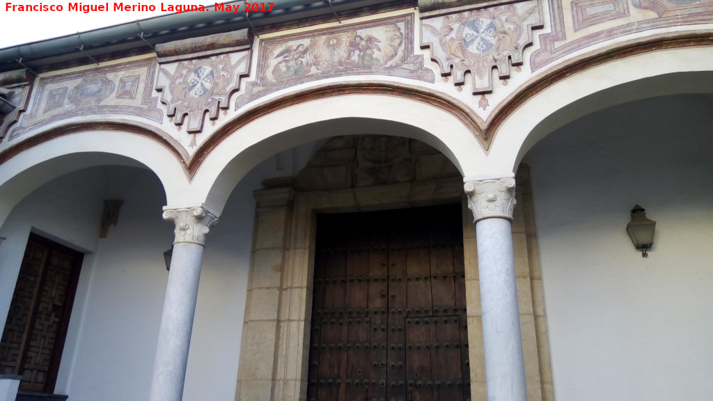 Convento del Corpus Christi - Convento del Corpus Christi. Patio del Comps