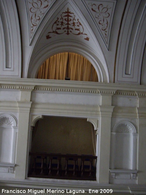 Convento de los Jesuitas - Convento de los Jesuitas. Palco en la iglesia