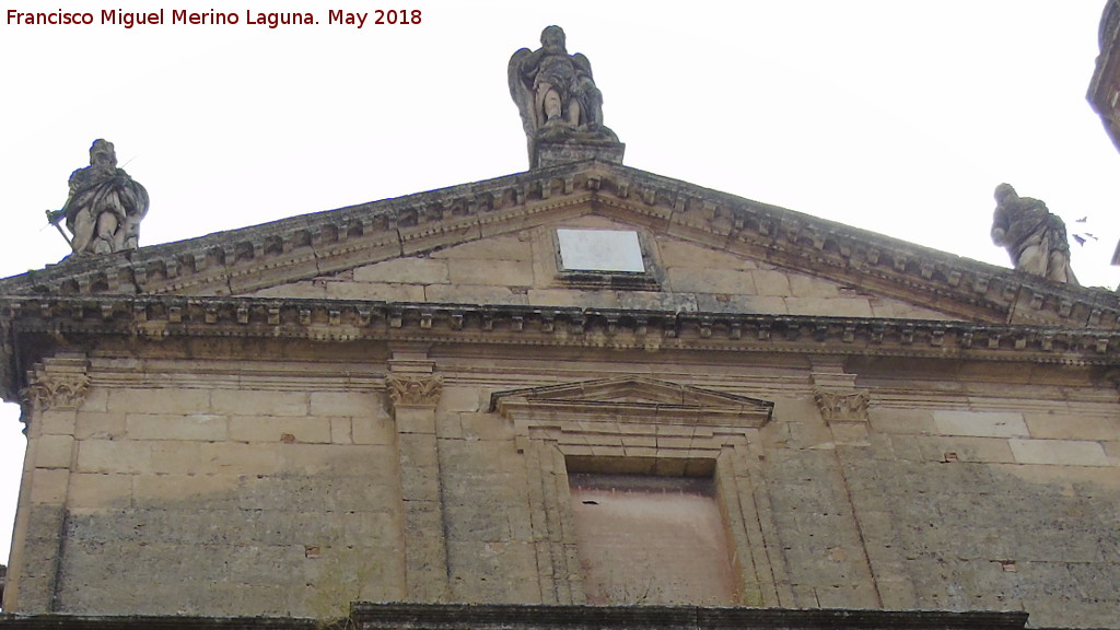 Iglesia del Juramento de San Rafael - Iglesia del Juramento de San Rafael. Estatuas