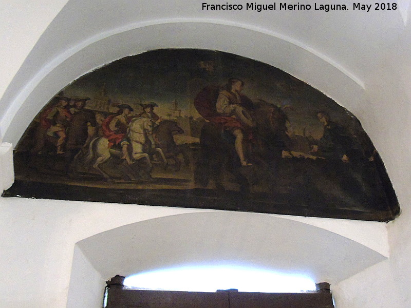 Iglesia del Juramento de San Rafael - Iglesia del Juramento de San Rafael. Fresco