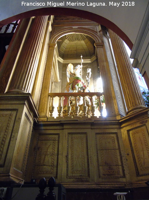 Iglesia del Juramento de San Rafael - Iglesia del Juramento de San Rafael. Lateral de San Rafael