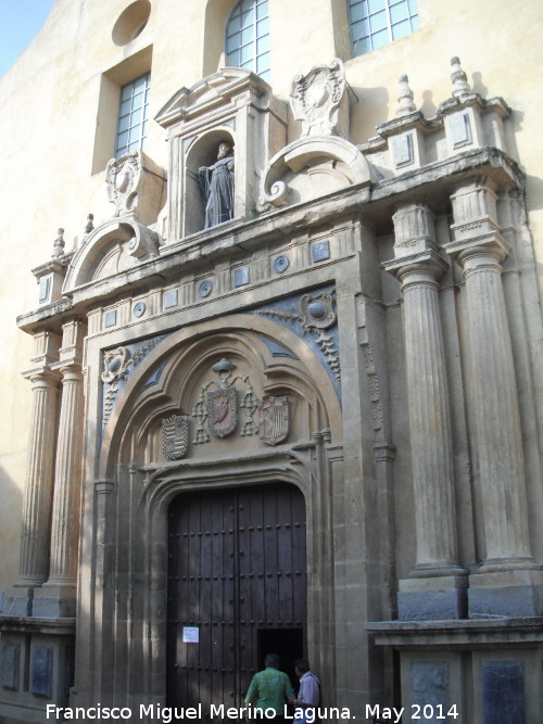 Iglesia Conventual de San Agustn - Iglesia Conventual de San Agustn. Portada