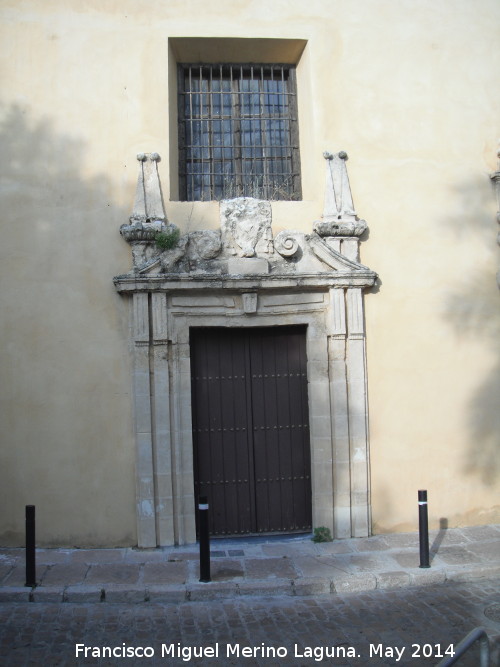 Iglesia Conventual de San Agustn - Iglesia Conventual de San Agustn. Portada lateral