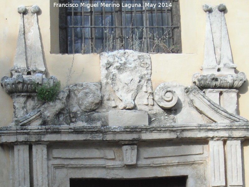 Iglesia Conventual de San Agustn - Iglesia Conventual de San Agustn. Escudo