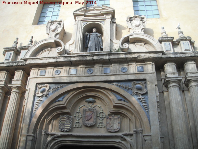 Iglesia Conventual de San Agustn - Iglesia Conventual de San Agustn. Portada