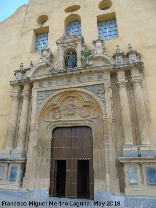 Iglesia Conventual de San Agustn - Iglesia Conventual de San Agustn. Portada