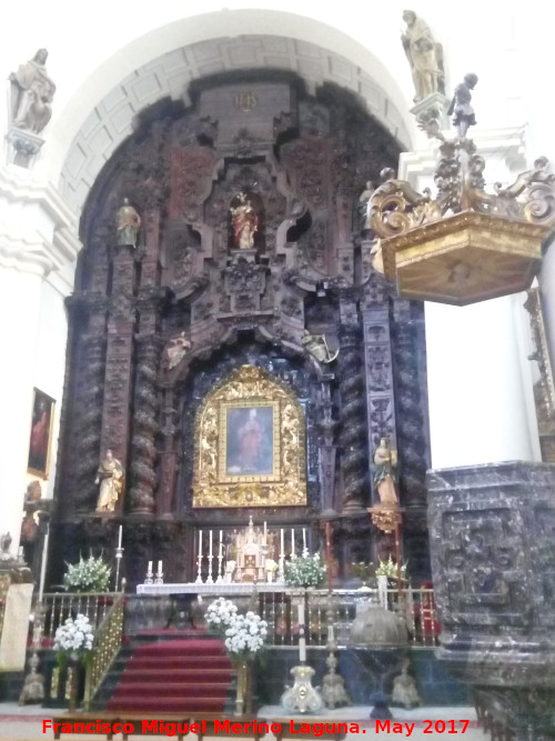 Iglesia de San Salvador y Santo Domingo de Silos - Iglesia de San Salvador y Santo Domingo de Silos. Retablo Mayor
