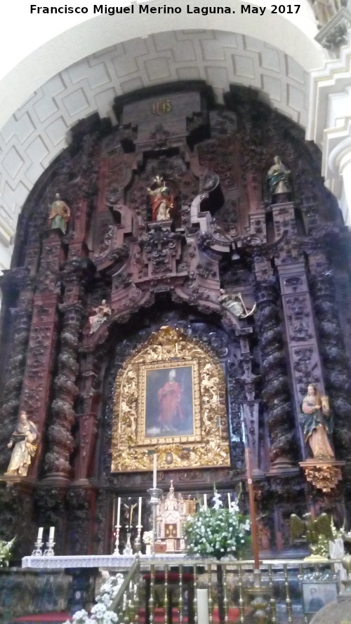 Iglesia de San Salvador y Santo Domingo de Silos - Iglesia de San Salvador y Santo Domingo de Silos. Retablo Mayor