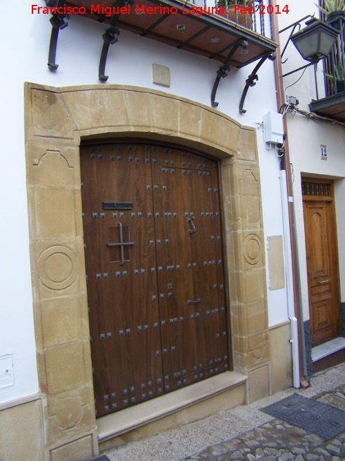 Casa de la Calle Miradores de San Lorenzo n 11 - Casa de la Calle Miradores de San Lorenzo n 11. Portada