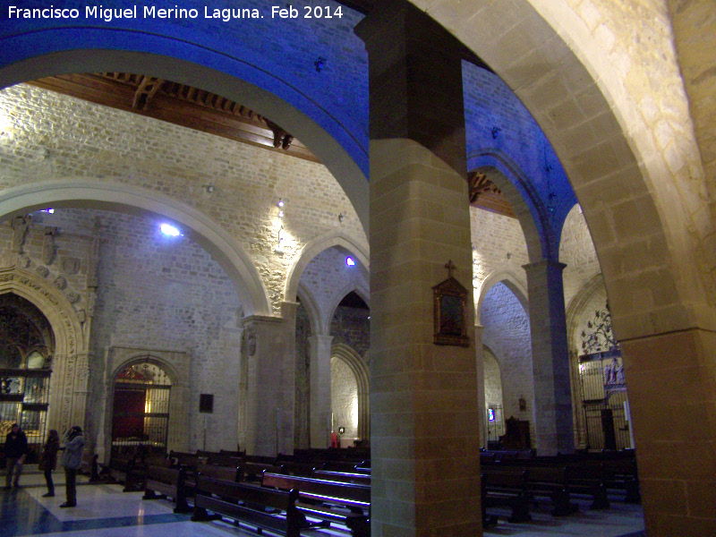 Colegiata de Santa Mara de los Reales Alczares. Interior - Colegiata de Santa Mara de los Reales Alczares. Interior. 