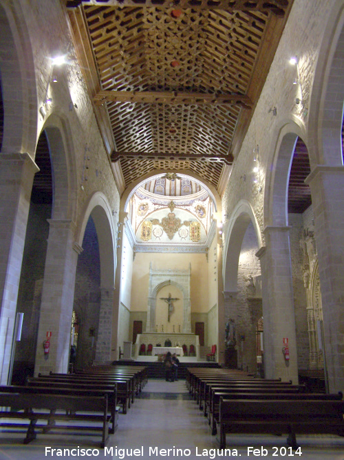 Colegiata de Santa Mara de los Reales Alczares. Interior - Colegiata de Santa Mara de los Reales Alczares. Interior. 