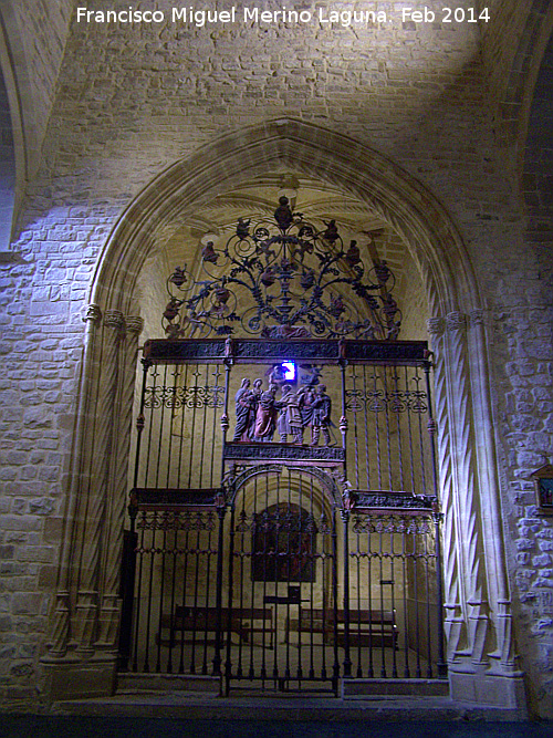 Colegiata de Santa Mara de los Reales Alczares. Capilla de la Yedra - Colegiata de Santa Mara de los Reales Alczares. Capilla de la Yedra. 