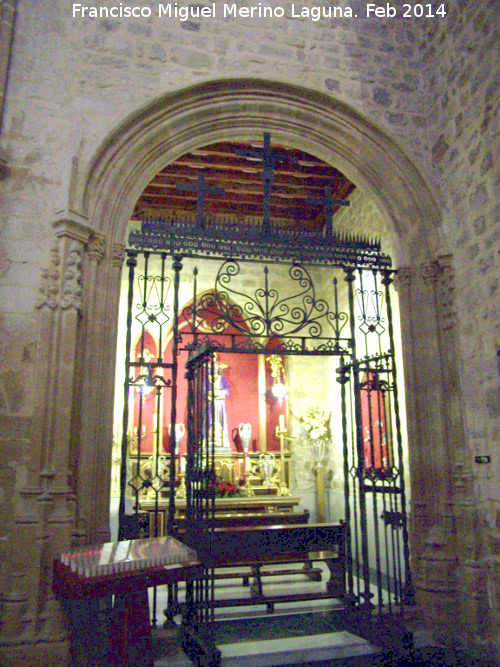 Colegiata de Santa Mara de los Reales Alczares. Capilla del Cristo de Medinaceli - Colegiata de Santa Mara de los Reales Alczares. Capilla del Cristo de Medinaceli. 