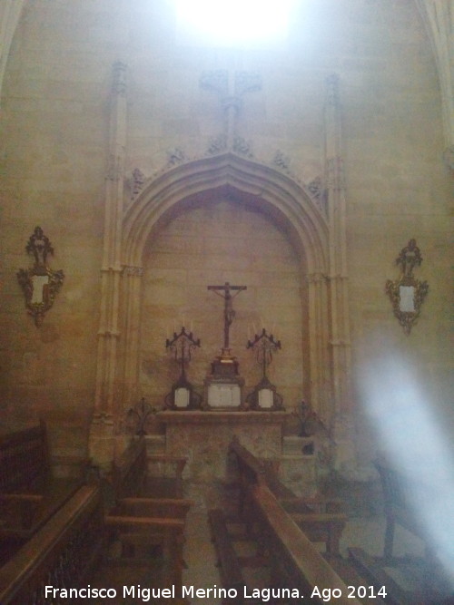 Iglesia de San Pablo. Capilla de los Merlines - Iglesia de San Pablo. Capilla de los Merlines. Altar